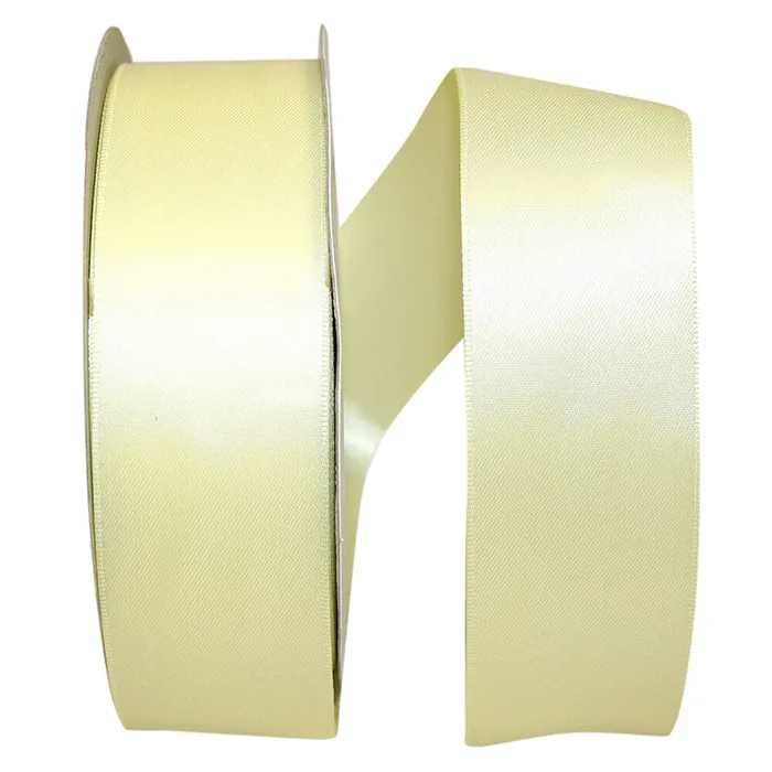 Sating Ribbon 1 inch x 20 yards - Cream colour