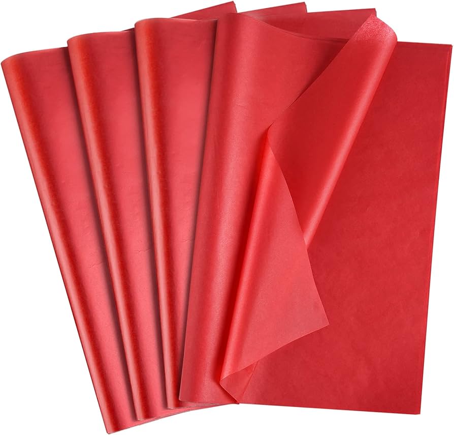 Oil Paper - Red colour - 1pcs