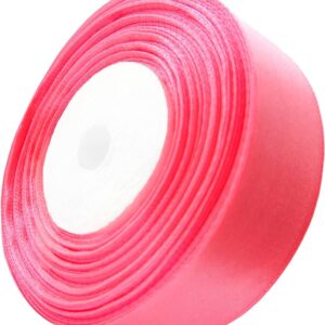 Sating Ribbon 1 inch x 15 yards - Light Pink colour