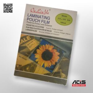Laminating Pouch Film - A4 Size - 80mic - 216 x 303mm - 100 Films