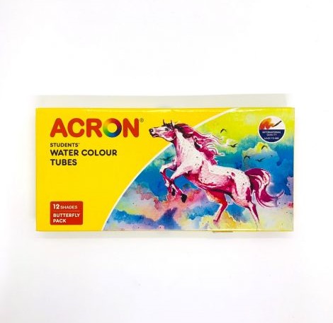 Acron Water colour Tubes - 12 Shades