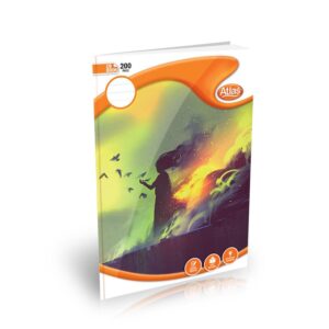 Atlas A4 - cr book 200pgs - single ruled