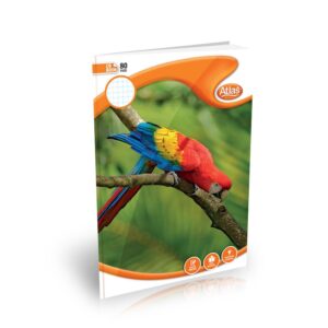 Atlas A4 - cr book - 80pgs - square ruled