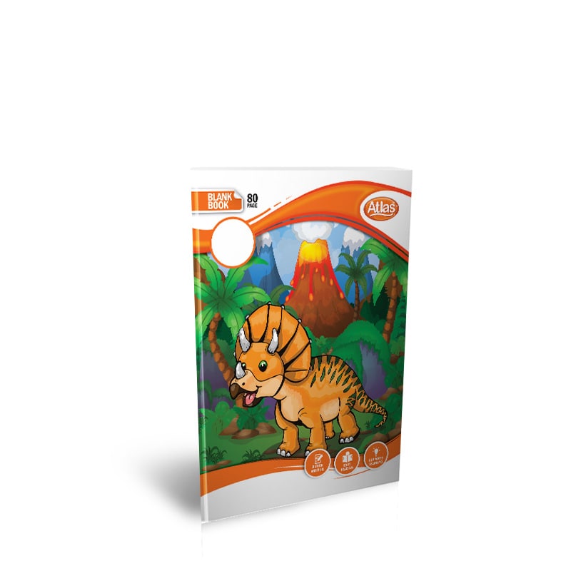 Atlas A5 - practical book - 80pgs - blank
