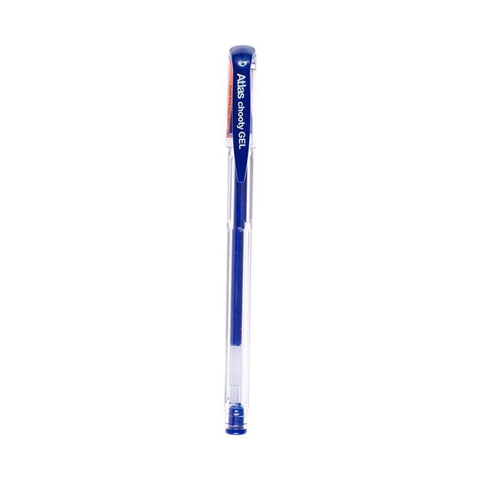 Atlas Pen chooty gel blue colour