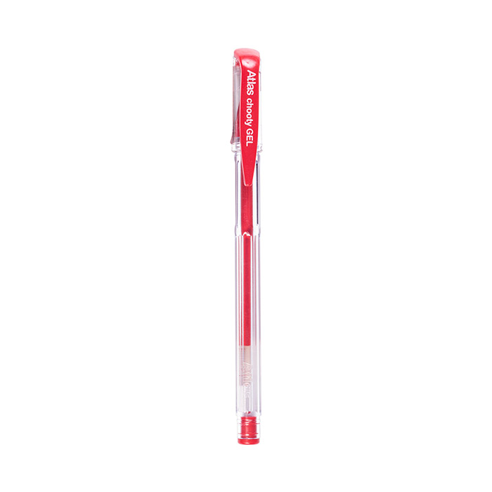 Atlas Pen chooty gel red colour