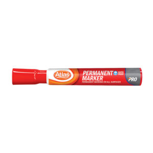 Atlas Permanent marker – red colour