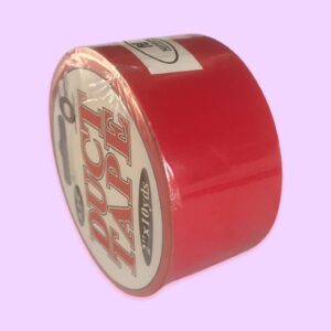 Binding Tape ( Duct Tape ) 2'' x 10 Yards - Red Colour - 1pcs
