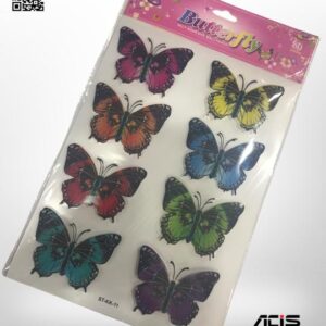 Decoration Sticker 8D Sticker – 8 stickers – 1 Card
