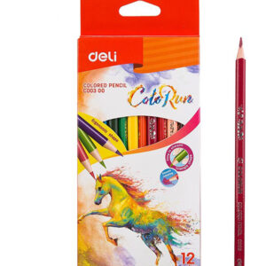Deli Colour Pencil 12 Pcs Set Model no. 00300