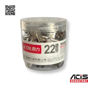 Dingly - Round Clips ( Buldo Clip ) DL6126 -22mm - 36pcs