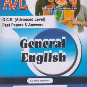 G.C.E. ( Advanced Level ) - Past Papers and Answers - General English - Master Guide