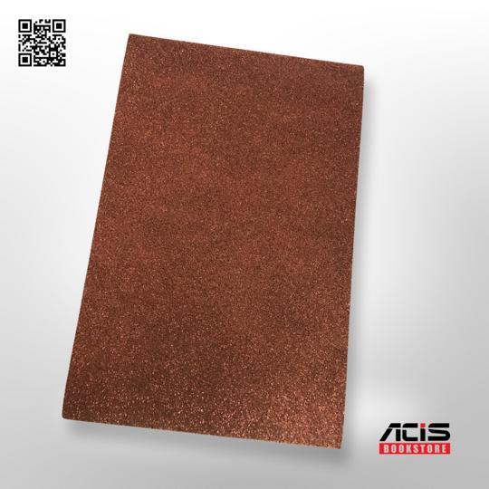 Glitter Paper  - 20 x 30cm - Brown Colour - 1pcs