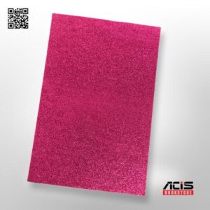 Glitter Paper - 20 x 30cm - Dark Pink Colour - 1pcs