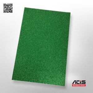 Glitter Paper - 20 x 30cm - Green Colour - 1pcs