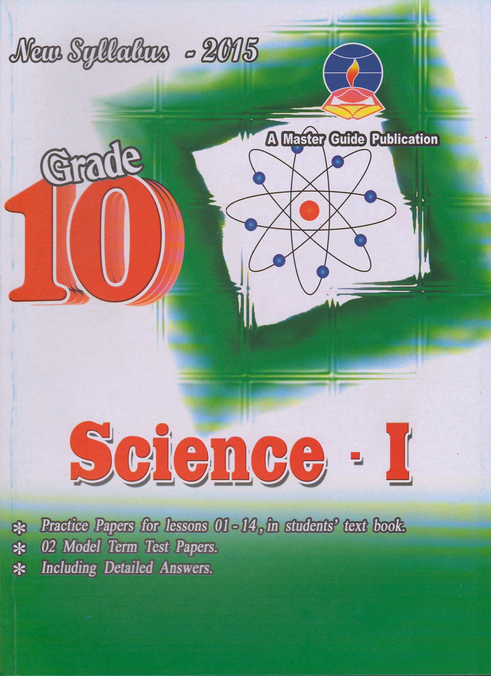 Grade 10 - Science I - English Medium - Master Guide