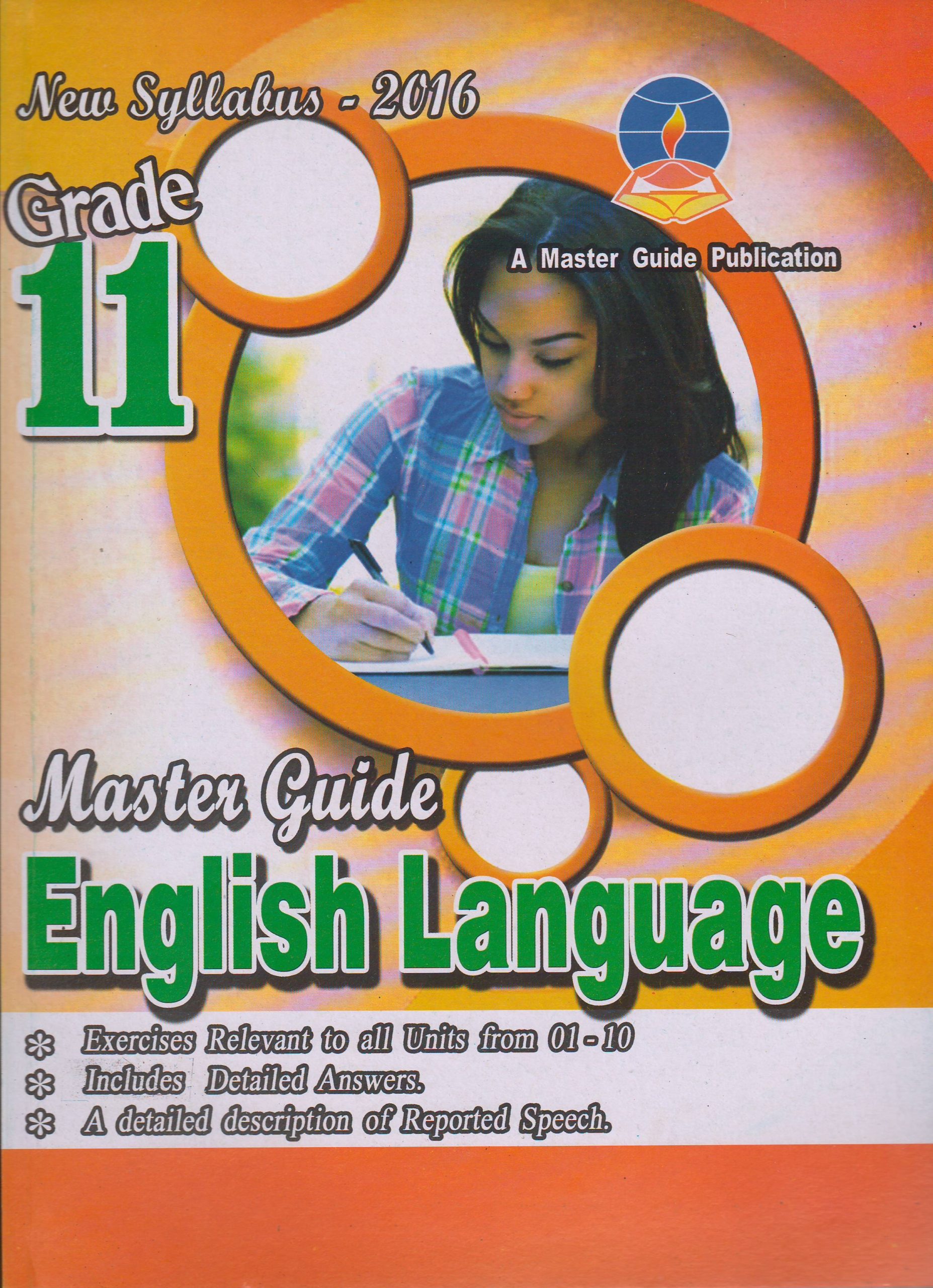 Grade 11 - English Language - Master Guide