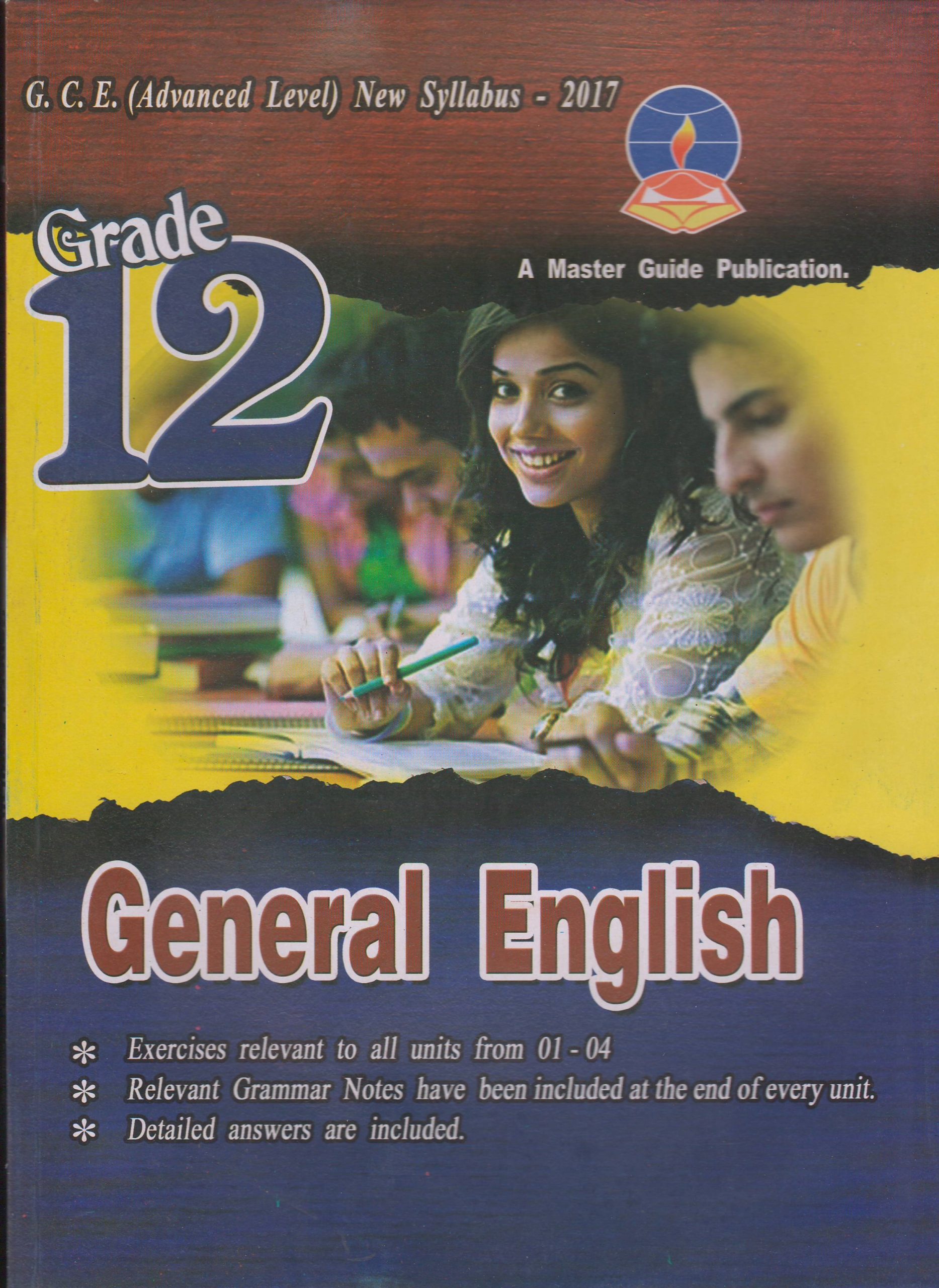 Grade 12 -General English - Master Guide