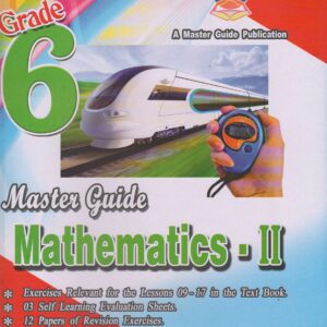 Grade 6 - Mathematics  II - English Medium - Master Guide