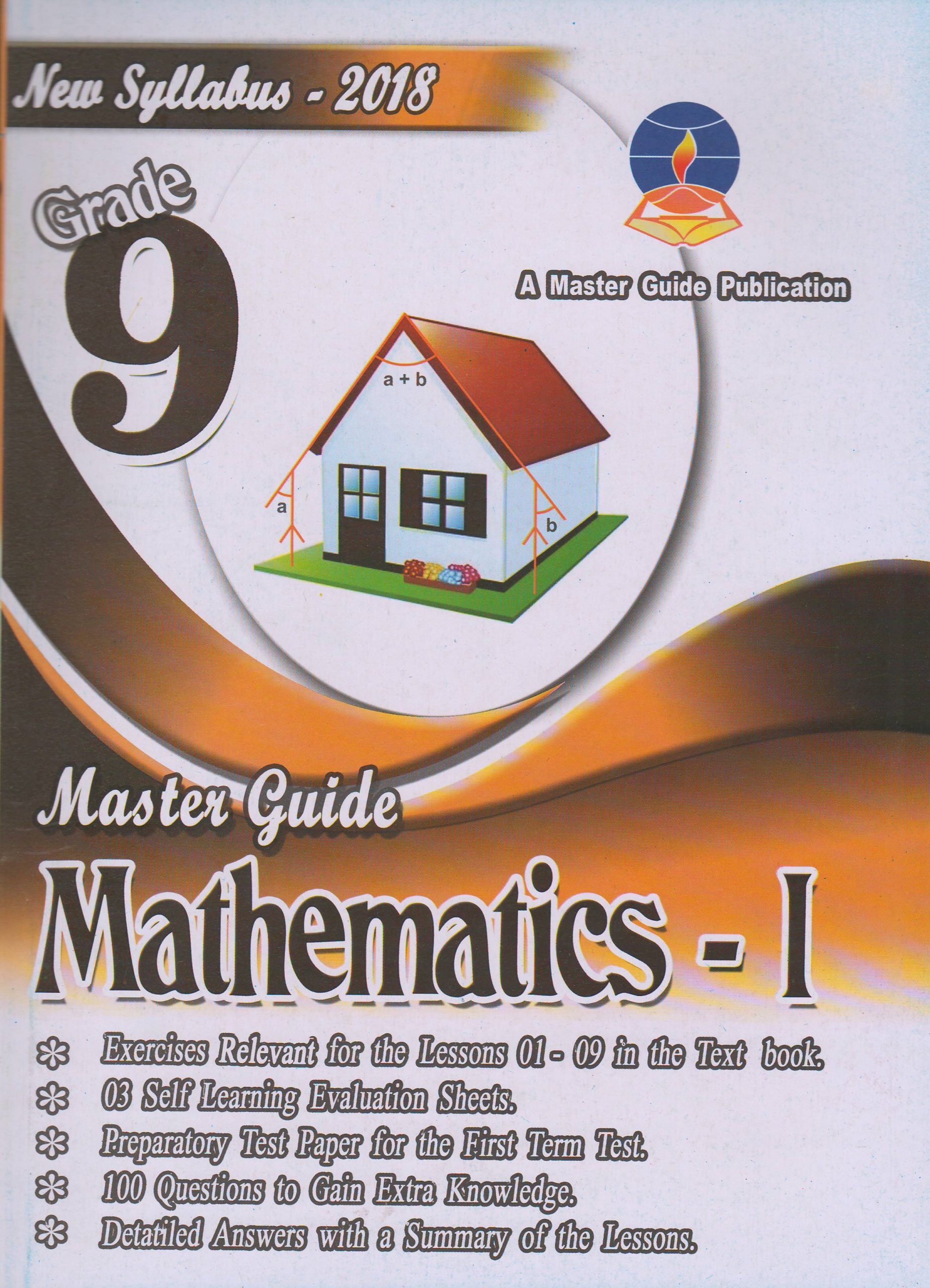 Grade 9 - Mathematics 1 - English Medium - Master Guide