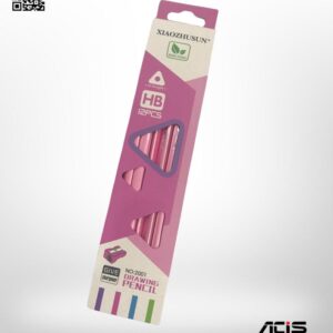 HB Triangle Drawing Pencil - Free Sharpener -  Mod.No-2001 -12pcs