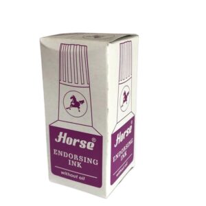 Horse Endorsing Ink