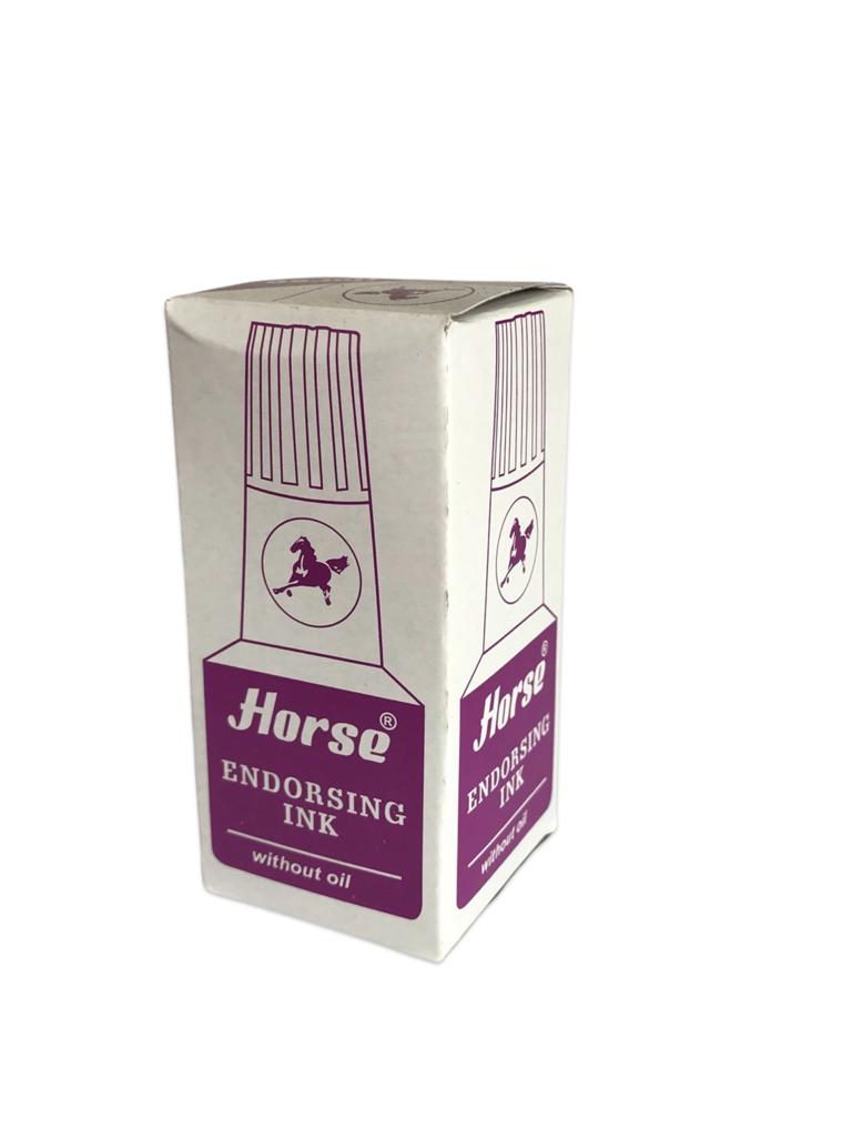 Horse Endorsing Ink