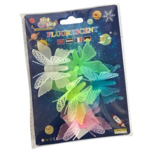 Light in Dark Sticker - Butterfly - 5pcs Card