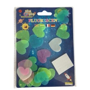 Light in Dark Sticker - Heart card