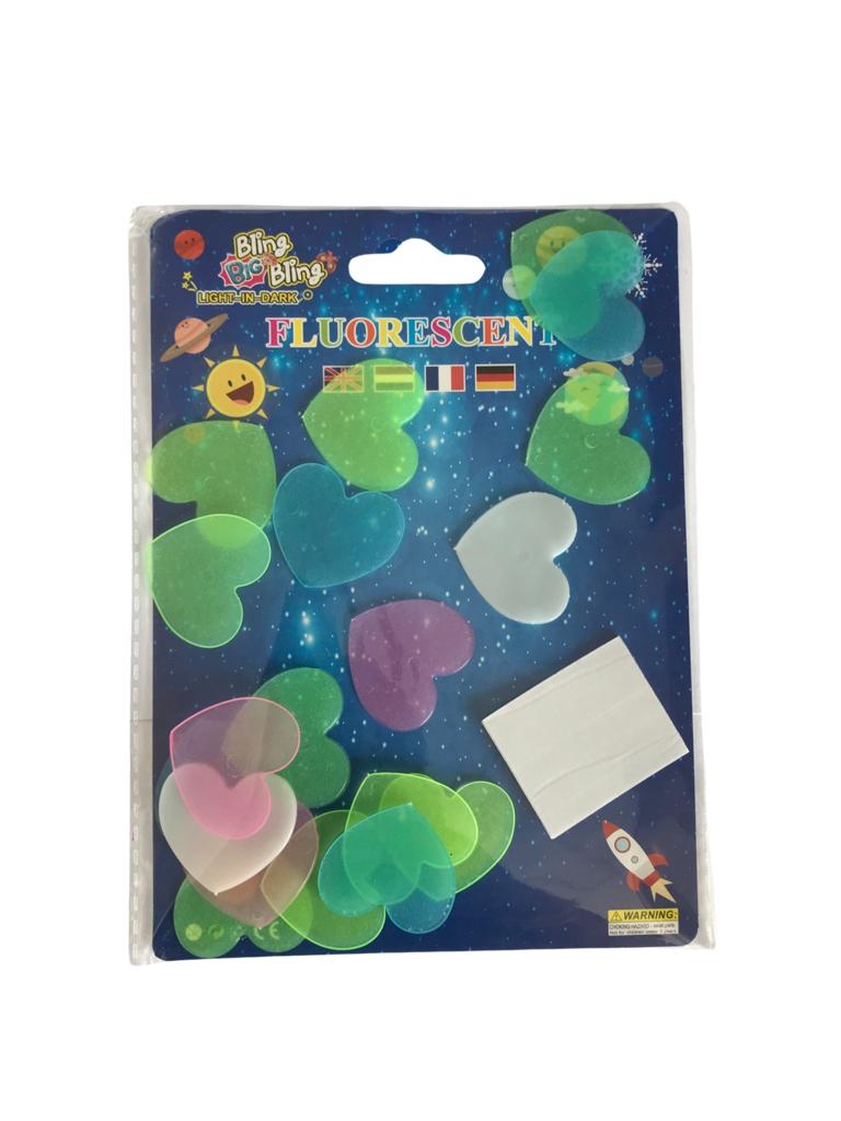 Light in Dark Sticker - Heart card