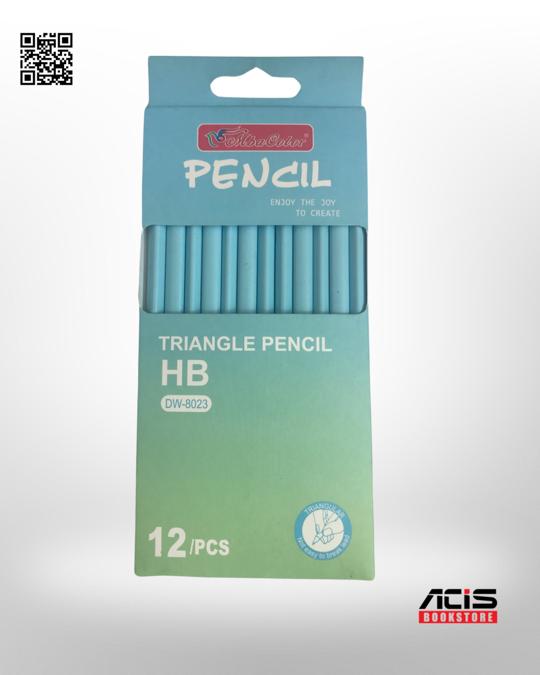 MBA Triangle Pencil HB 12Pcs