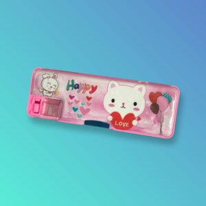Magnet Pencil Box No.09 - Pink Colour