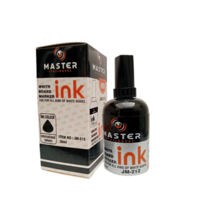 Master whiteboard marker ink 20ml - Black colour
