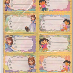 Name Stickers -MOD 3 - 10 Cards