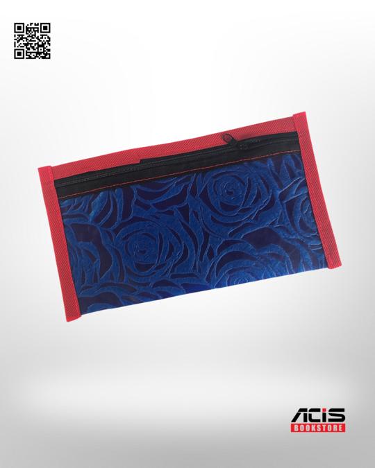 Pencil Purse - Blue and Red colour - No.007