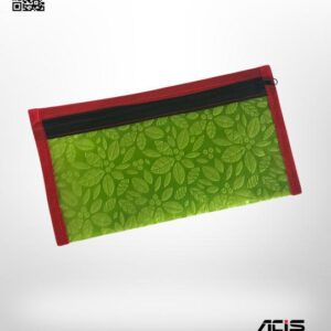 Pencil Purse - Red and Light Green colour - No.005