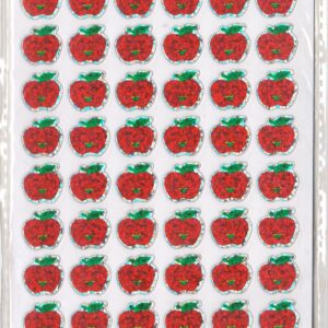Primary School Children Special Stickers - Small Apple - 10 Cards