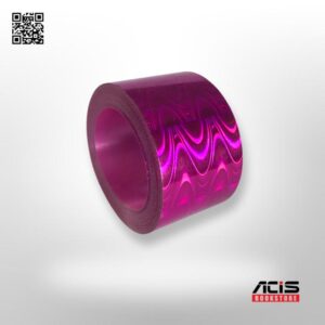 Shine Paper Ribbon - Design Purple Colour