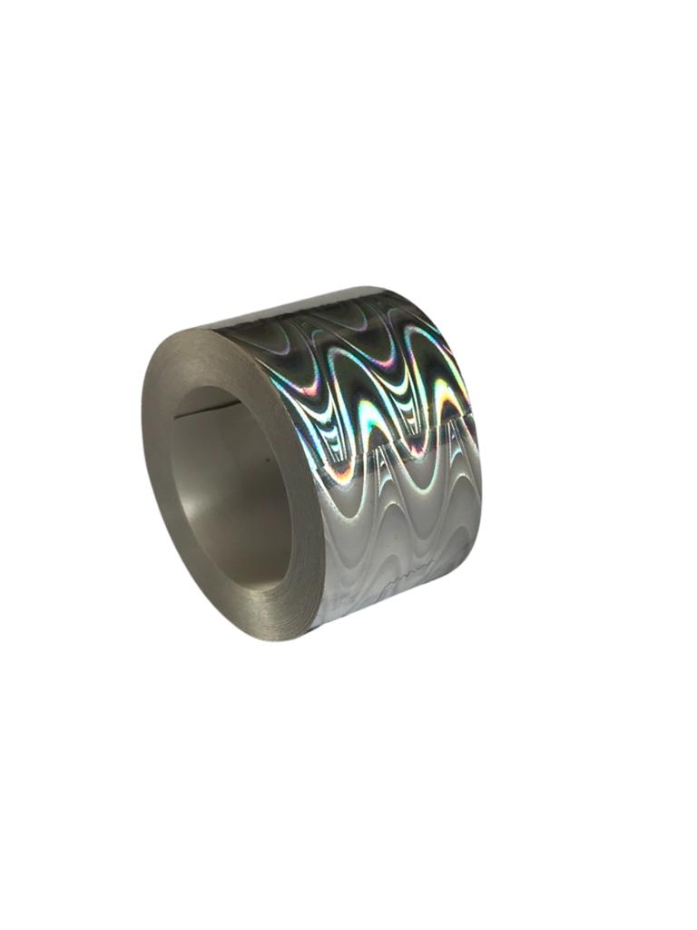 Shine Paper Ribbon - Design Silver Colour