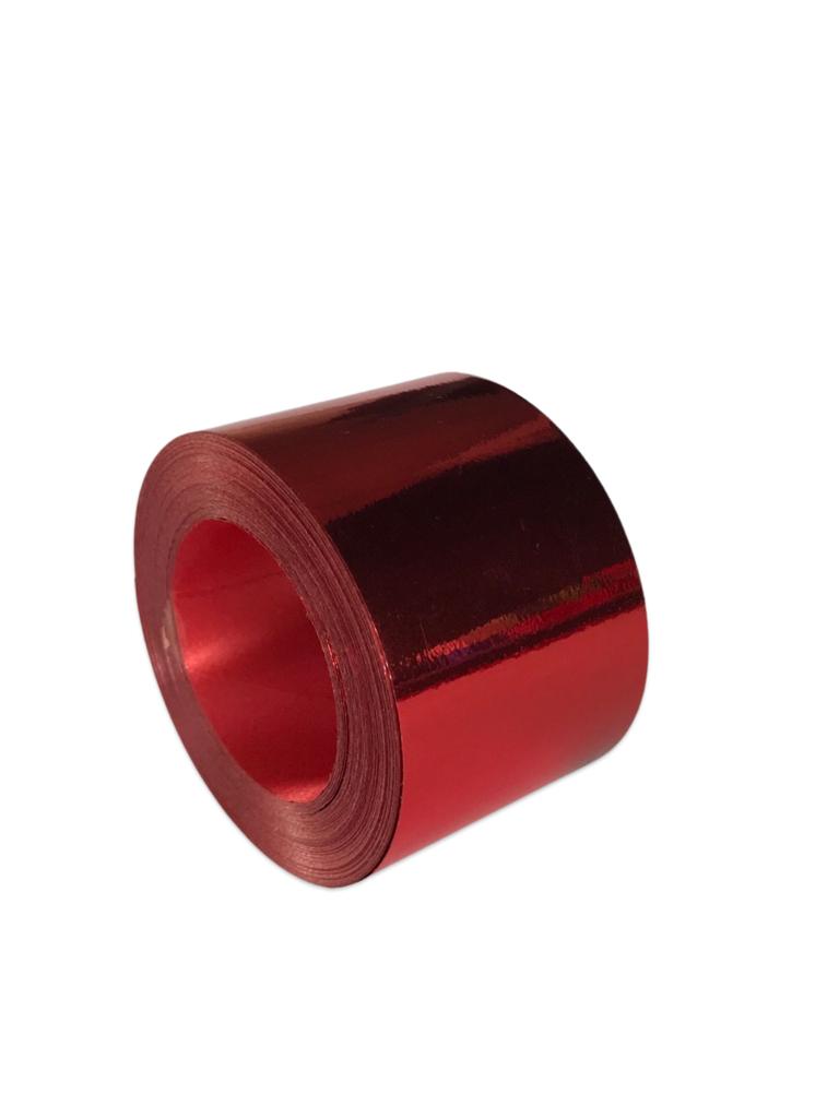 Shine Paper Ribbon - Red Colour