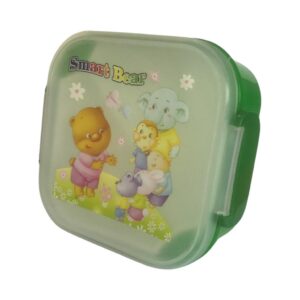 Smart Bear Lunch Box - Green colour - No.01