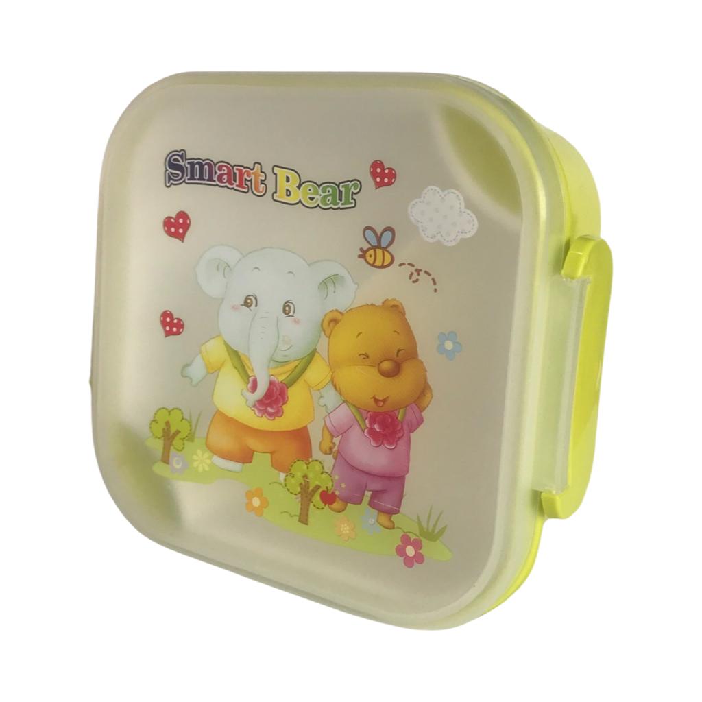 Smart Bear Lunch Box - Light Green colour - No.01
