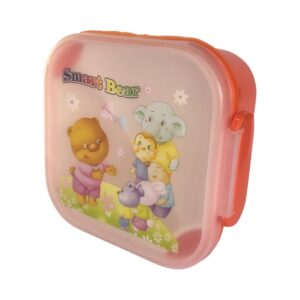 Smart Bear Lunch Box - Orange colour - No.01