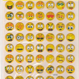 Smile Sticker Medium- No.LBR-008 - 1pcs