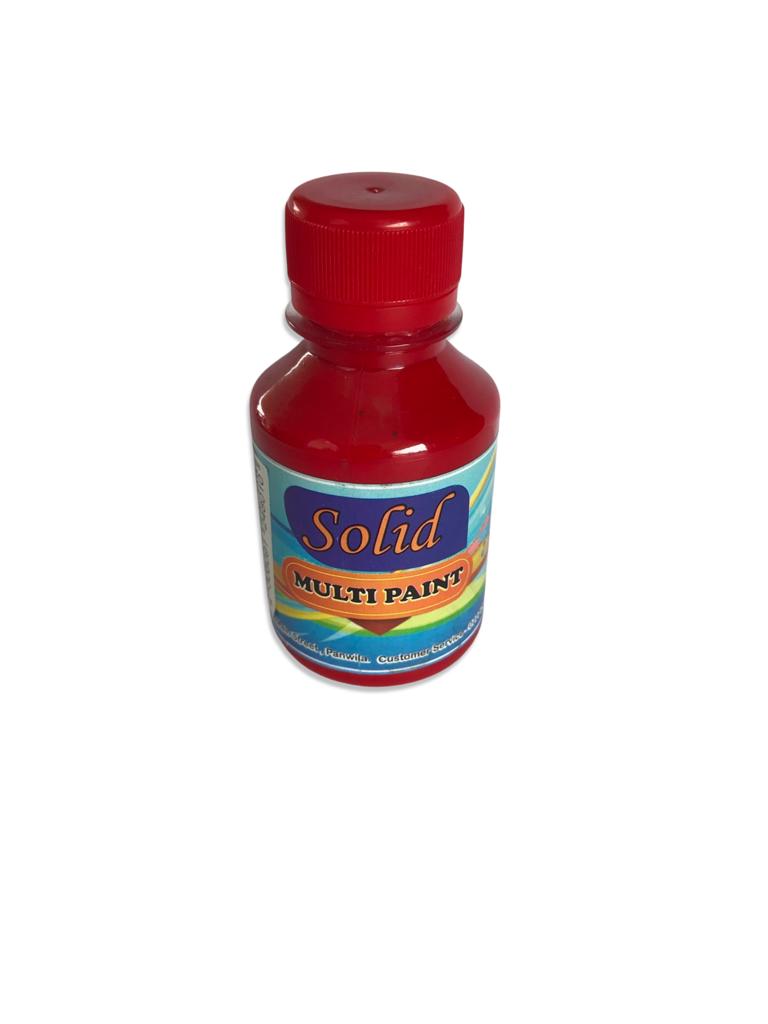 Solid Multi Paint - Red Colour