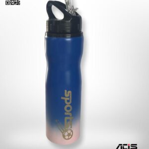 Sport Stainless Steel Water Bottle 750ml - Blue and Light Pink colour