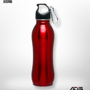 Steel Water Bottle - 500ml - Red Colour