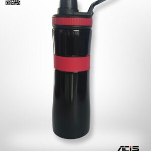 Steel Water Bottle Red colour Band 750ml