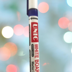 UNIC Refillable White Board Marker Pen - Blue colour