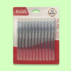 XIDA Blue Gel Pen 0.5 - 12 pcs Packet